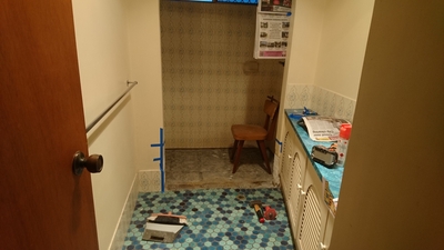 tile removal and cleaning